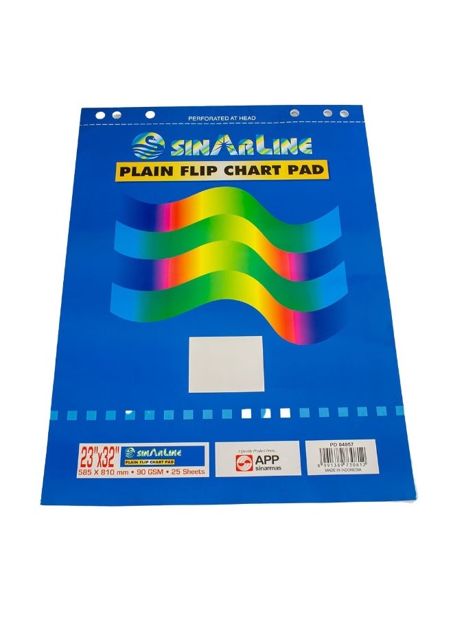 Sinarline - Flipchart Pads - 25 Sheets - 810 x 585 mm (A1 Size)
